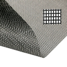 Load image into Gallery viewer, TOOLTRIZ Pet Proof Window Screen Replacement Kit, 48�� x 100" Upgraded Thicken Charcoal Fiberglass Mesh for Sliding Pet Screen Door Repair Kit -