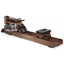 Load image into Gallery viewer, Waterrower Classic Exercise Rowing Machine in Black Walnut with S4 Monitor
